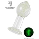 Анальная втулка Sexus Glass Glow