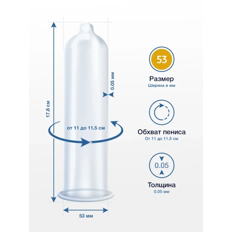 Презервативы MY SIZE 53 №3