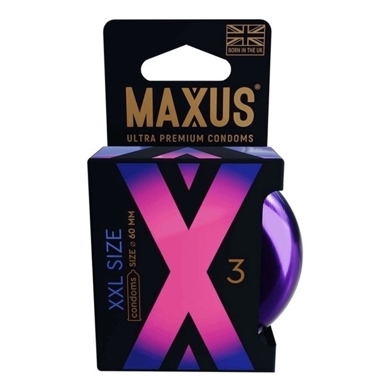 Презервативы MAXUS XXL №3