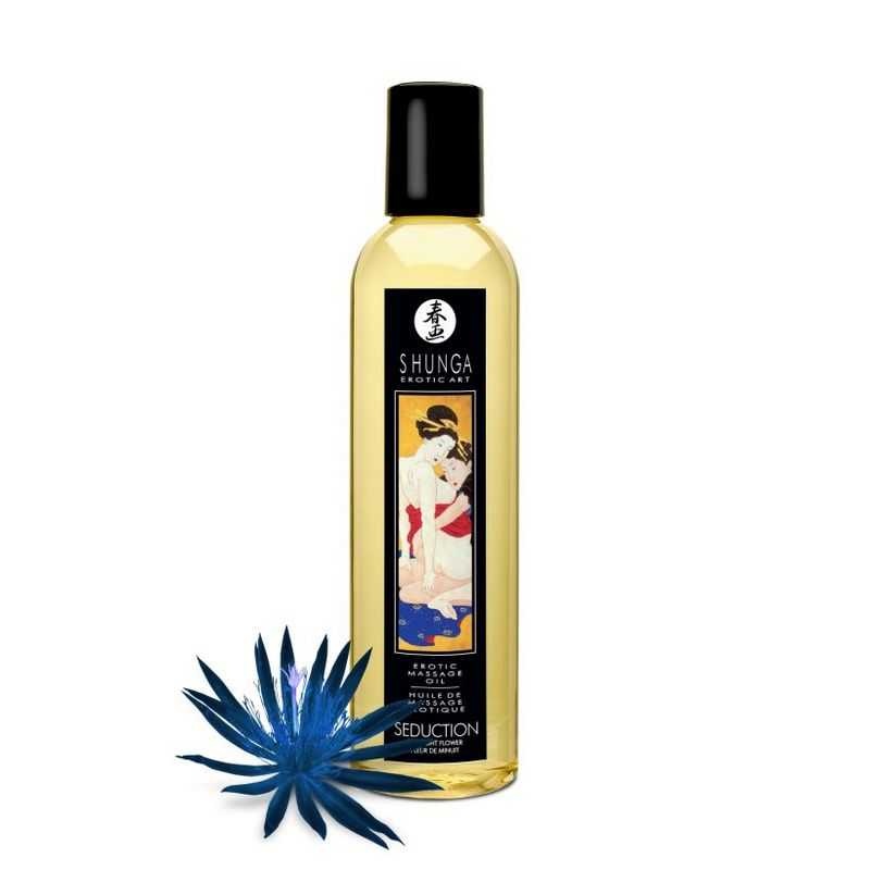 Массажное масло Shunga Seduction Midnight Flower