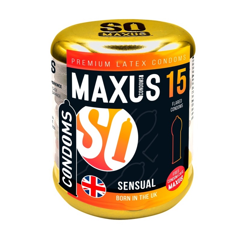 Презервативы MAXUS Sensual Flared №15