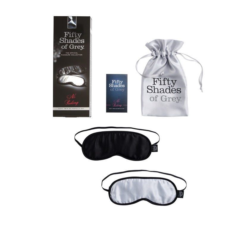 Маски Fifty Shades of Grey Soft Blindfold Twin Pack