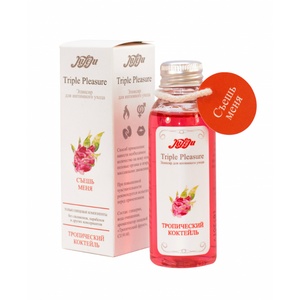 Лубрикант Triple Pleasure Тропический коктейль