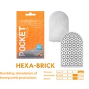 Мастурбатор Tenga Pocket Hexa-Brick