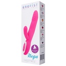 Вибратор с клиторальным стимулятором Erotist Nega