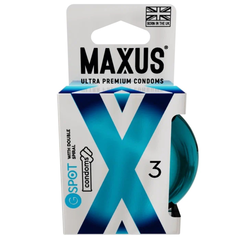 Презервативы MAXUS G spot №3