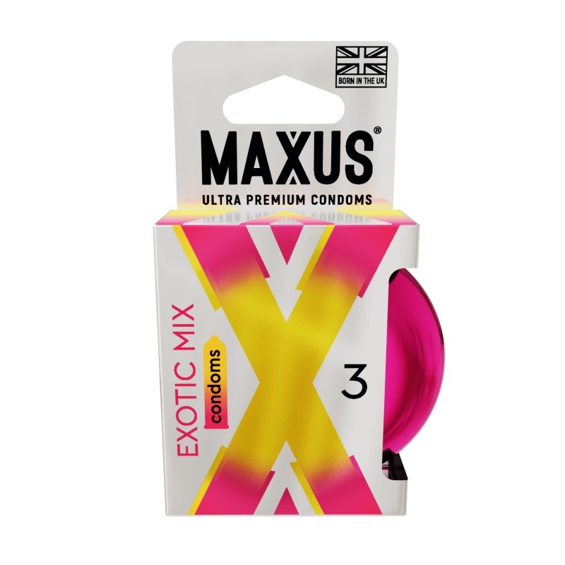 Презервативы MAXUS Exotic Mix №3