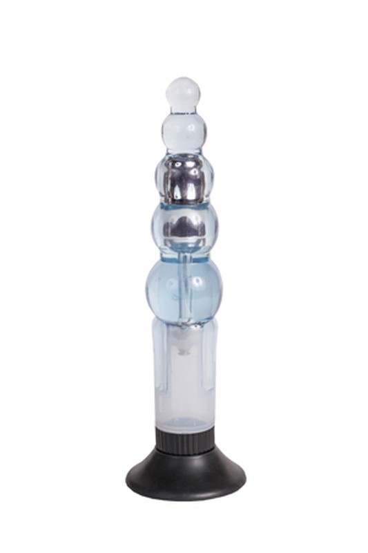 Анальный вибромассажёр WATER SOFT MOUNTS - LIGHT BLUE