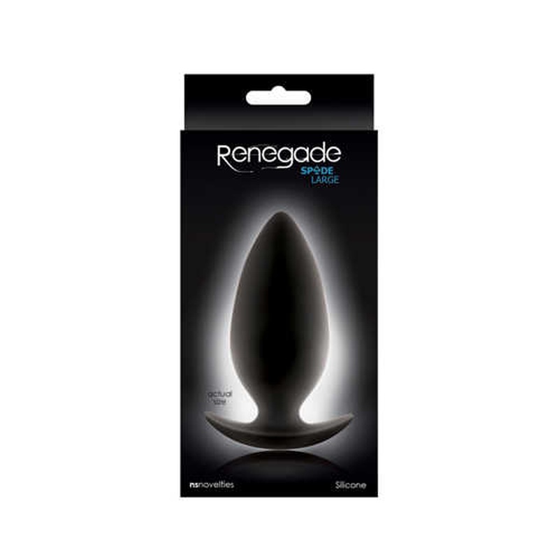 Анальная пробка Renegade Spades Large Black