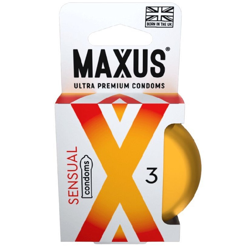 Презервативы MAXUS Sensual Flared №3