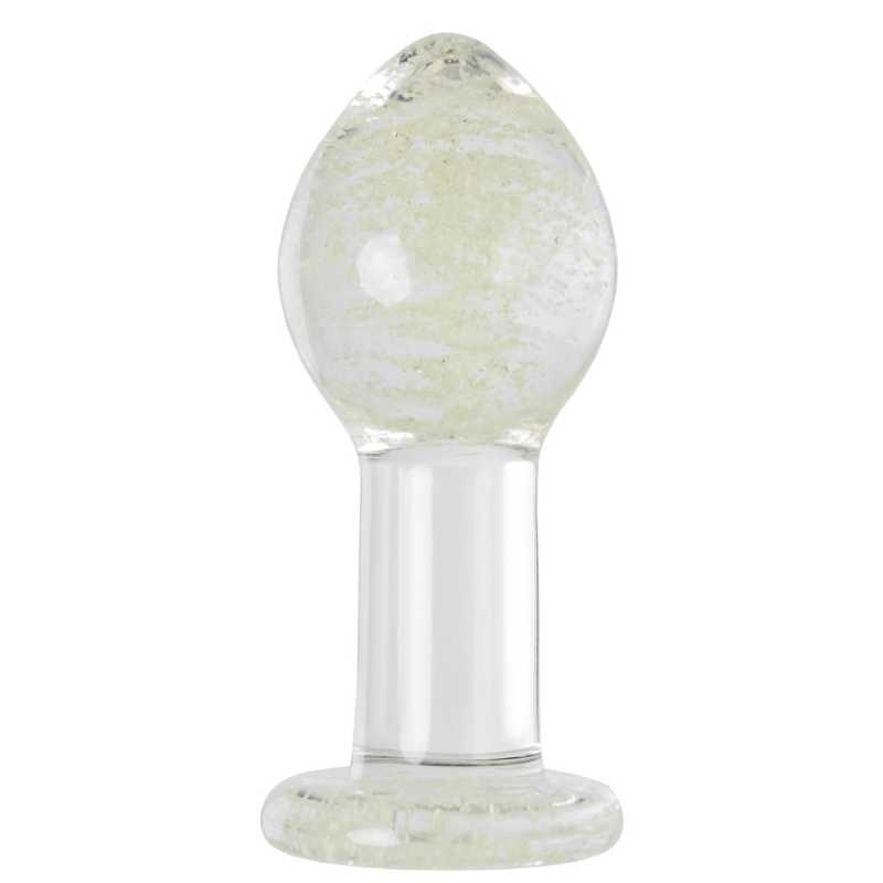 Анальная втулка Sexus Glass Glow