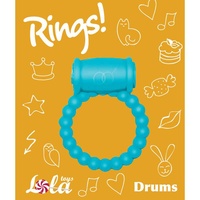 Эрекционное кольцо Rings Drums sky blue
