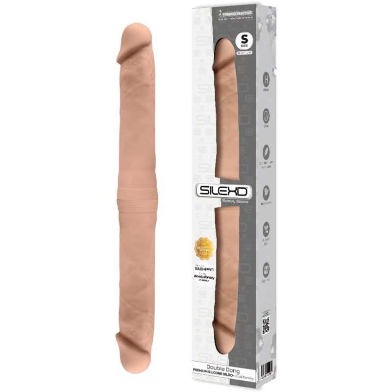 Двусторонний фаллоимитатор SILEXD Model 1 Double Dong S Flesh