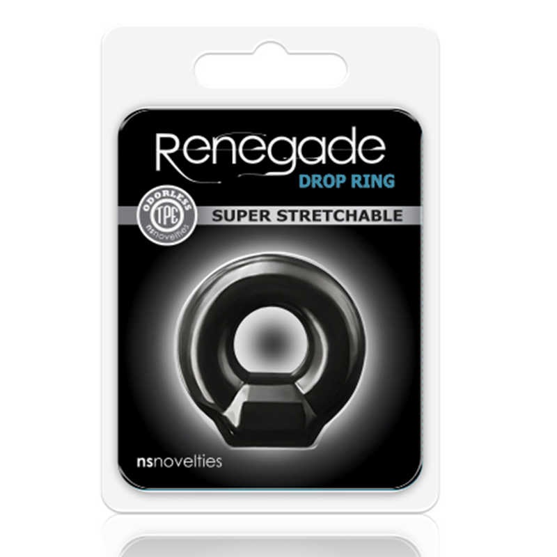 Эрекционное кольцо Renegade Drop Ring Black