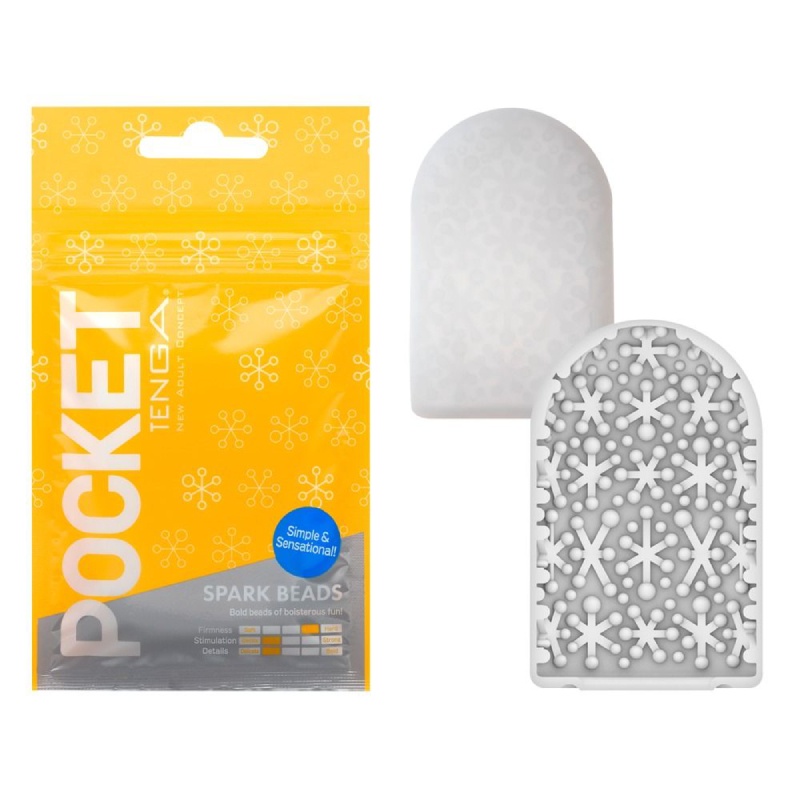Мастурбатор Tenga Pocket Spark Beads