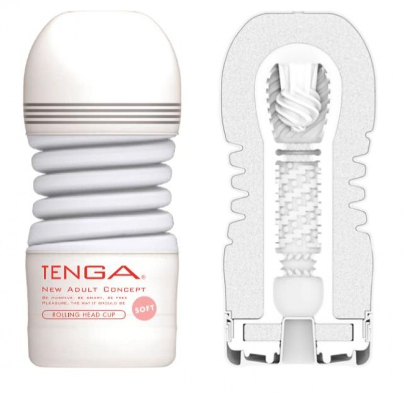 Мастурбатор Rolling Head Cup Gentle