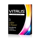 Презервативы Vitalis Сolor and flavor
