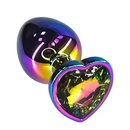 Анальная пробка Kanikule Neochrome heart L