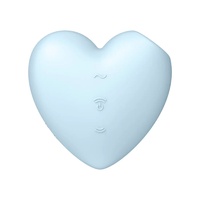 Бесконтактный вибростимулятор Cutie Heart Blue